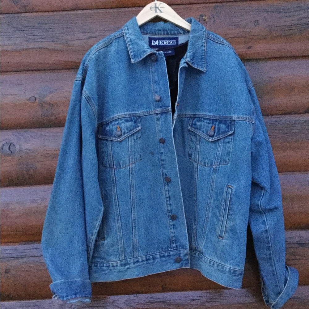 Vintage  EPLVC Jean Jacket VERMILLION MN KIEFFERS TAVERN UNISEX XL